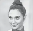  ?? JORDAN STRAUSS, INVISION/ AP ?? Wonder Woman’s Gal Gadot, an Israeli actress, joins the diverse 2017 academy class.