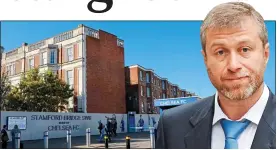  ??  ?? CONTROVERS­IAL: Chelsea owner Roman Abramovich and the charity’s flats