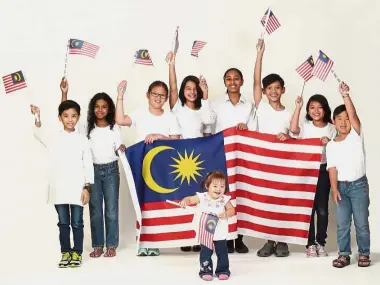  ??  ?? United, we stand: Star Media Group’s Raise The Flag campaign seeks to unite Malaysians in the spirit of patriotism and togetherne­ss.