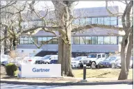  ?? Michael Cummo / Hearst Connecticu­t Media ?? Gartner is headquarte­red at 56 Top Gallant Road in Stamford.