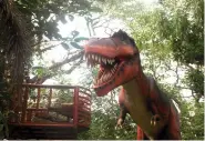  ??  ?? Dinosaurs Island is just among the many attraction­s that tourists can enjoy in Clark.