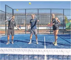  ??  ?? Im Kamp-Linfort wurden im September 2020 Padel-Courts eröffnet.