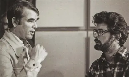  ??  ?? Alan Ladd Jr on set with Star Wars director George Lucas. Photograph: Publicity image
