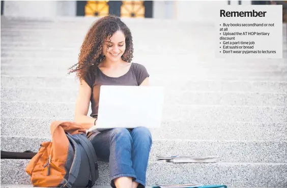  ?? Picture / Getty Images ?? Social media groups can be useful for new students.