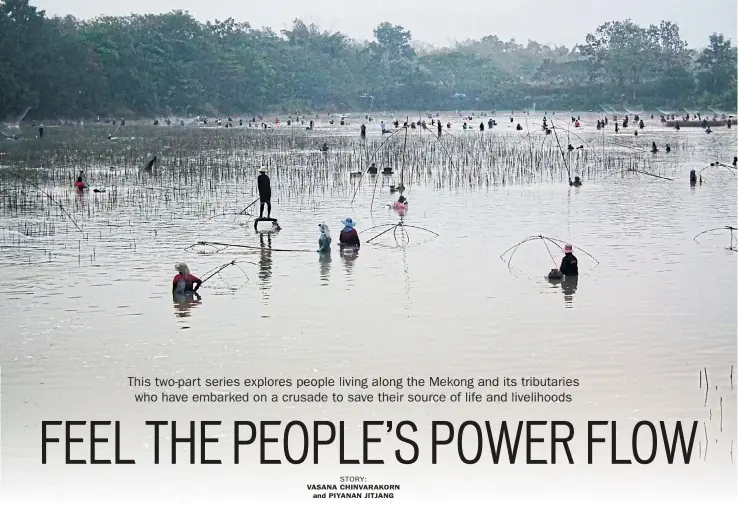  ??  ?? MAIN PHOTO
The wetland forest of Boon Rueang community in Chiang Rai province has long served as a ‘kitchen supermarke­t’ for locals.