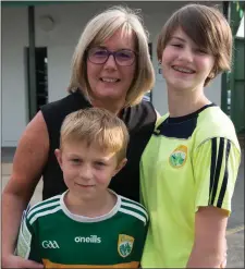  ?? Conor O’Donnell, Emma and Carol Lynch enjoying the Kerry GAA Night of Champions at Kingdom Greyhound Stadium ??