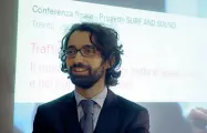  ??  ?? La ricerca Andrea Di Nicola, coordinato­re scientific­o di eCrime. Ieri è stato presentato «Surf and sound» (Rensi)