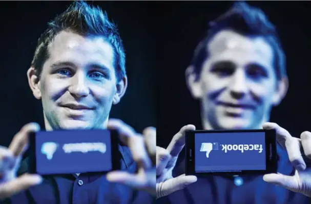  ?? © Dieter Telemans ?? Privacyact­ivist
Max Schrems heeft al diverse processen tegen Facebook gevoerd.