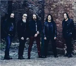  ?? PIC BY JIMMY FONTAINE ?? Dream Theater will take fans back in time with its medley of songs.