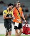  ??  ?? A shoulder injury ended Nehe Milner Skudder’s season early.