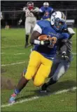  ?? MORNING JOURNAL FILE ?? Players including Clearview’s DeAri Todd might not be recruited as heavily if colleges only have one night each weekend to scout playoff games instead of two.