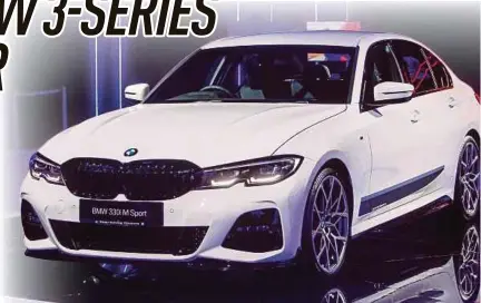  ??  ?? The all-new 330i M Sport is priced at RM328,800.