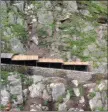  ??  ?? The extended canopy built by the OPW at Skellig Michael