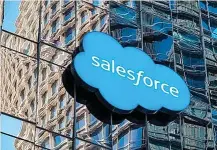  ?? ?? Salesforce fue objeto de una campaña activista en 2022.