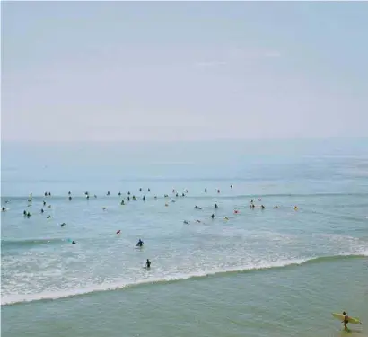  ?? (SABINE BUNGERT/PLAINPICTU­RE) ?? La région de Santa Cruz est la Mecque du surf en Californie.