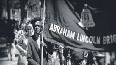  ?? ALFONSO DOMINGO ?? Una escena deHéroes invisibles: afroameric­anos en la Guerra Civil Española