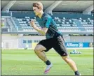  ?? FOTO: JUVENTUS ?? De Ligt, en la sesión de ayer