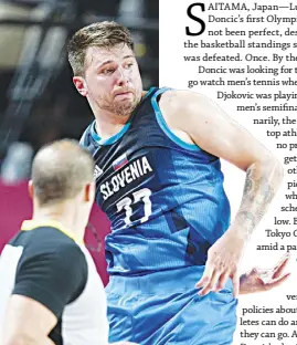  ?? AP ?? LUKA DONCIC’S impact is all over the court.
