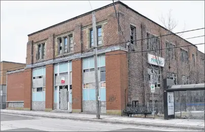  ?? CHRIS SHANNON/CAPE BRETON POST ?? The former Cape Breton Post building at 75 Dorchester St. in Sydney has been on the market since Jan. 13. The long vacant building currently has an asking price of $495,000.