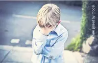  ??  ?? SUFFERING Abused children lack special support to recover