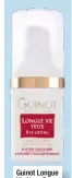  ??  ?? Guinot Longue Vie Yeux Eye Lifting Cream