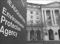  ?? File photo ?? In a 2-to-1 ruling, the U.S. Court of Appeals for the District of Columbia concluded that the EPA had the right to reconsider a 2016 rule limiting methane and smog-forming pollutants emitted by oil and gas wells but could not delay the effective date...