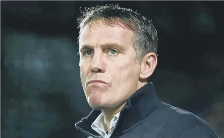  ??  ?? Sunderland manager Phil Parkinson.