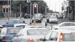  ??  ?? New traffic lights at Kennedy Way have angered some drivers