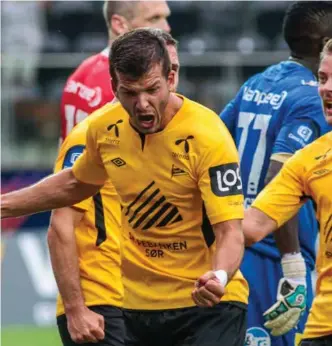  ?? FOTO: SCHRØDER, TOR ERIK / NTB SCANPIX ?? Zlatko Tripic var en populær skikkelse i Start-drakten. Her jubler han for scoring mot Lillestrøm i 2014.