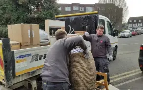  ??  ?? Osborne operatives helping a family home to a safer home.