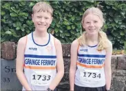  ?? ?? All-Ireland bound siblings Micheál and Rachael Walsh who both won their junior category in the Glenville Road Race.