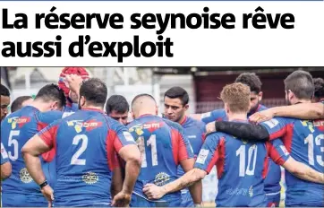  ?? (Photo doc S. B.) ?? L’équipe « espoirs » est opposée en quart de finale à Bourg-en-Bresse demain à Dieulefit, à côté de Montélimar.