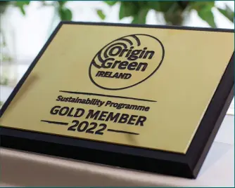  ?? ?? Origin Green Gold Membership recognises exceptiona­l sustainabi­lity results