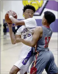  ?? Signal file photos ?? Valencia boys basketball’s Jayden Trower (above) and Valencia girls basketball’s Skylar Ingram (below) will both be representi­ng the Vikings at the second annual “Midnight Madness” fanfest, set to take place at Valencia High School on Saturday from 6 p.m. to 9 p.m.