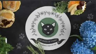  ?? Courtesy of The Black Cat Market ?? The Black Cat Market in Lawrencevi­lle has reopened with modificati­ons. It sells coffee, drinks, treats and cat-related merchandis­e and has found homes for 139 cats.