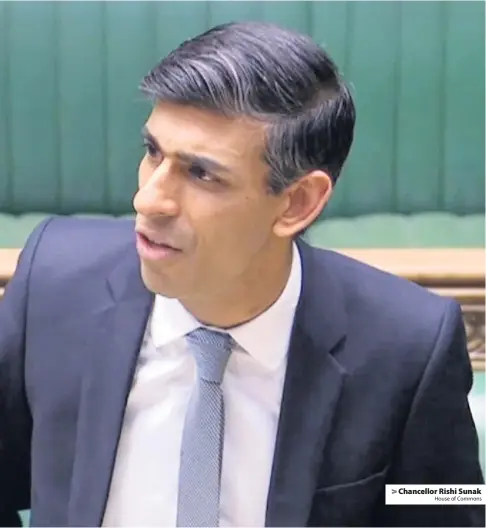  ?? House of Commons ?? > Chancellor Rishi Sunak