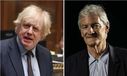  ??  ?? Boris Johnson and James Dyson. Composite: UK Parliament