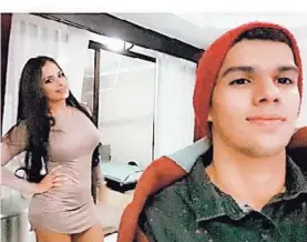  ?? TOMADA DE FACEBOOK ?? Isamara Villalta y su hermano Kendal eran muy unidos, ambos desapareci­eron el viernes 11 de agosto.