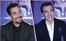  ?? /CORTESÍA ?? Los comediante­s Omar Chaparro y Adrián Uribe unen sus talentos artísticos.