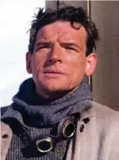  ??  ?? Icy stare: David Schofield as Shackleton