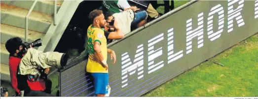  ?? JOEDSON ALVES / EFE ?? Neymar, ante Venezuela durante el partido inaugural de la Copa América en el estadio Mané Garrincha.