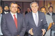  ?? HT FILE ?? Ratan Tata will take over for four months while a companyapp­ointed search panel finds Mistry’s replacemen­t.