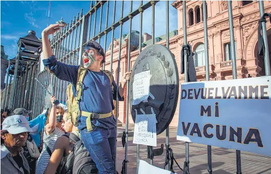  ?? Kala Moreno Parra ?? Estela de Carlotto no descarta presentar una denuncia penal por lo ocurrido.