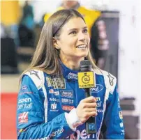  ?? JACOB LANGSTON/STAFF PHOTOGRAPH­ER ?? Danica Patrick continues to move the needle in a sport that needs stars. A win on Sunday at Daytona would be big for her and NASCAR.