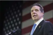  ?? AP PHOTO/ MARY ALTAFFER, FILE ?? New York Gov. Andrew Cuomo outlined his agenda for 2019.