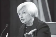  ??  ?? Yellen