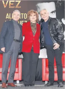  ??  ?? Costa, Angélica María y Guzmán estarán en el Auditorio Nacional.