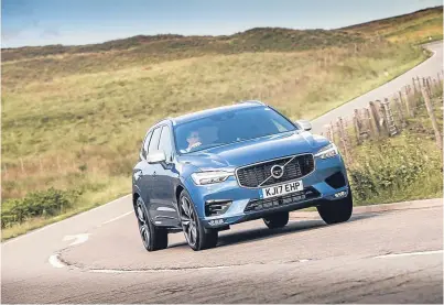  ??  ?? The Volvo XC60 achieved the best safety score of all new cars tested in 2017.