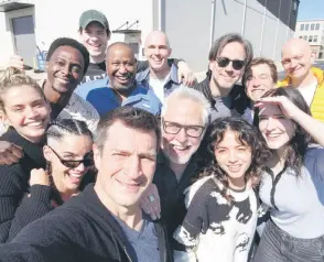  ?? ?? ‘Superman: Legacy’ writer-director James Gunn shared a wefie on Instagram with the film’s main cast. — Picture via Instagram/jamesgunn