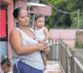  ?? J. CORDERO ?? Don Misael tuvo que ponerle porque el huracán le dio un duro golpe.